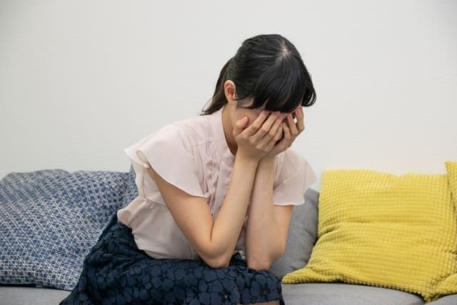 成婚の感激で思わず涙